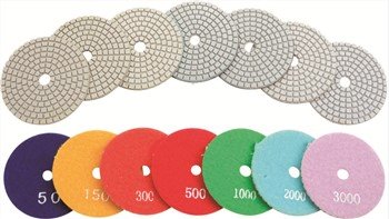 Diamond Blan Mouye Polisaj Pad