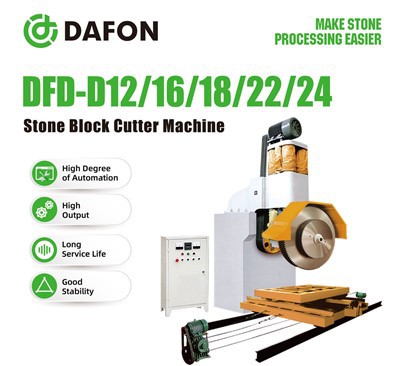 Multi Lam Granite blòk koupe machin